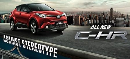 Produk New C-HR Di Dealer Toyota Surabaya