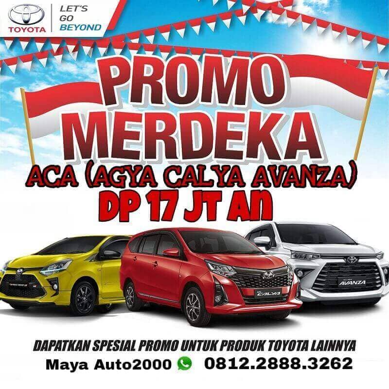 Spesial Promo Merdeka Beli Toyota DP Minim Di Toyota Surabaya