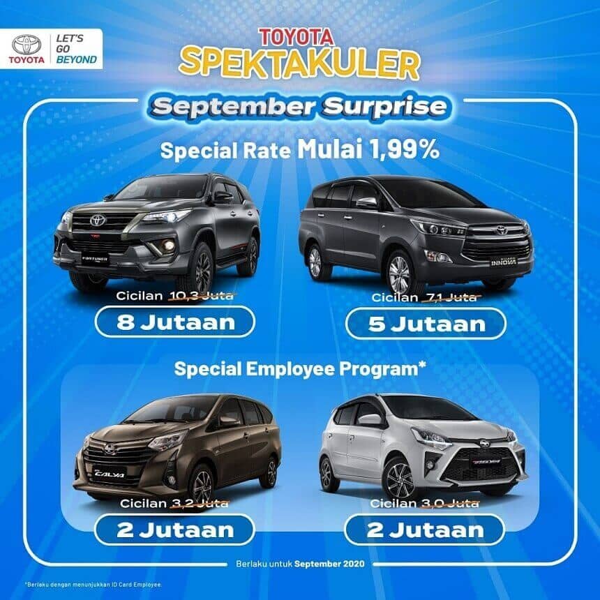 Promo Toyota Spektakuler Surprise Surabaya